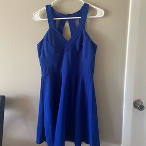 Blue dress
